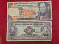 CENTRAL BANK OF VENEZUELA 10, 50 BOLIVARES (D708)