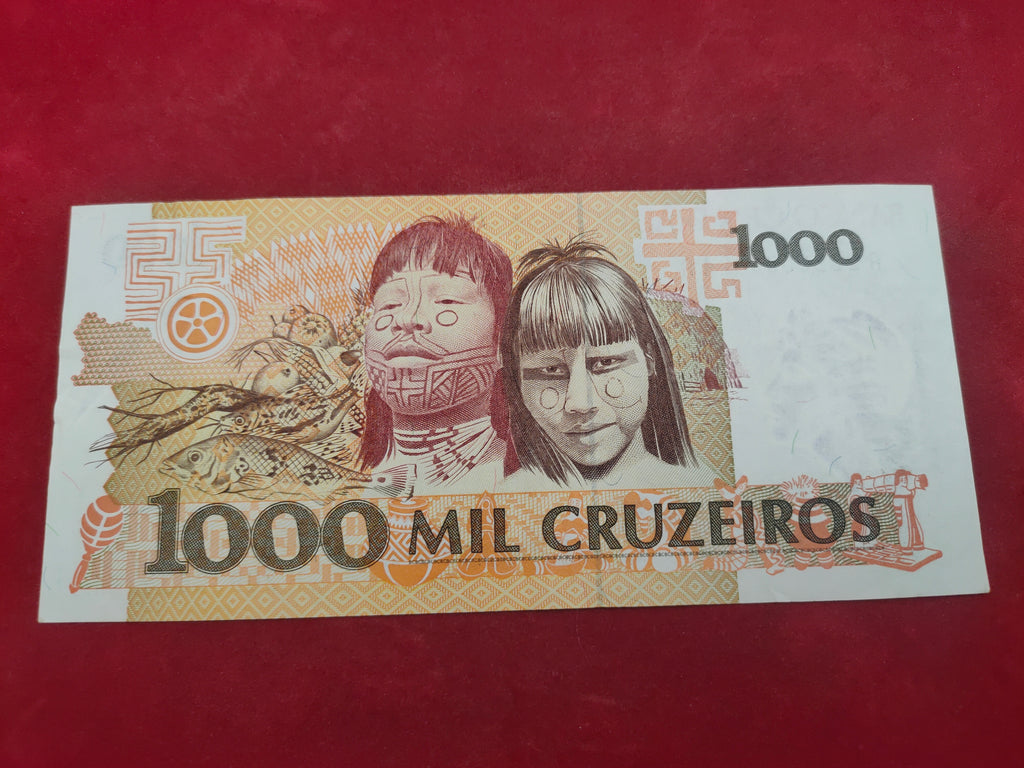 CENTRAL BANK OF BRASIL 1000 CRUZEIROS (778)