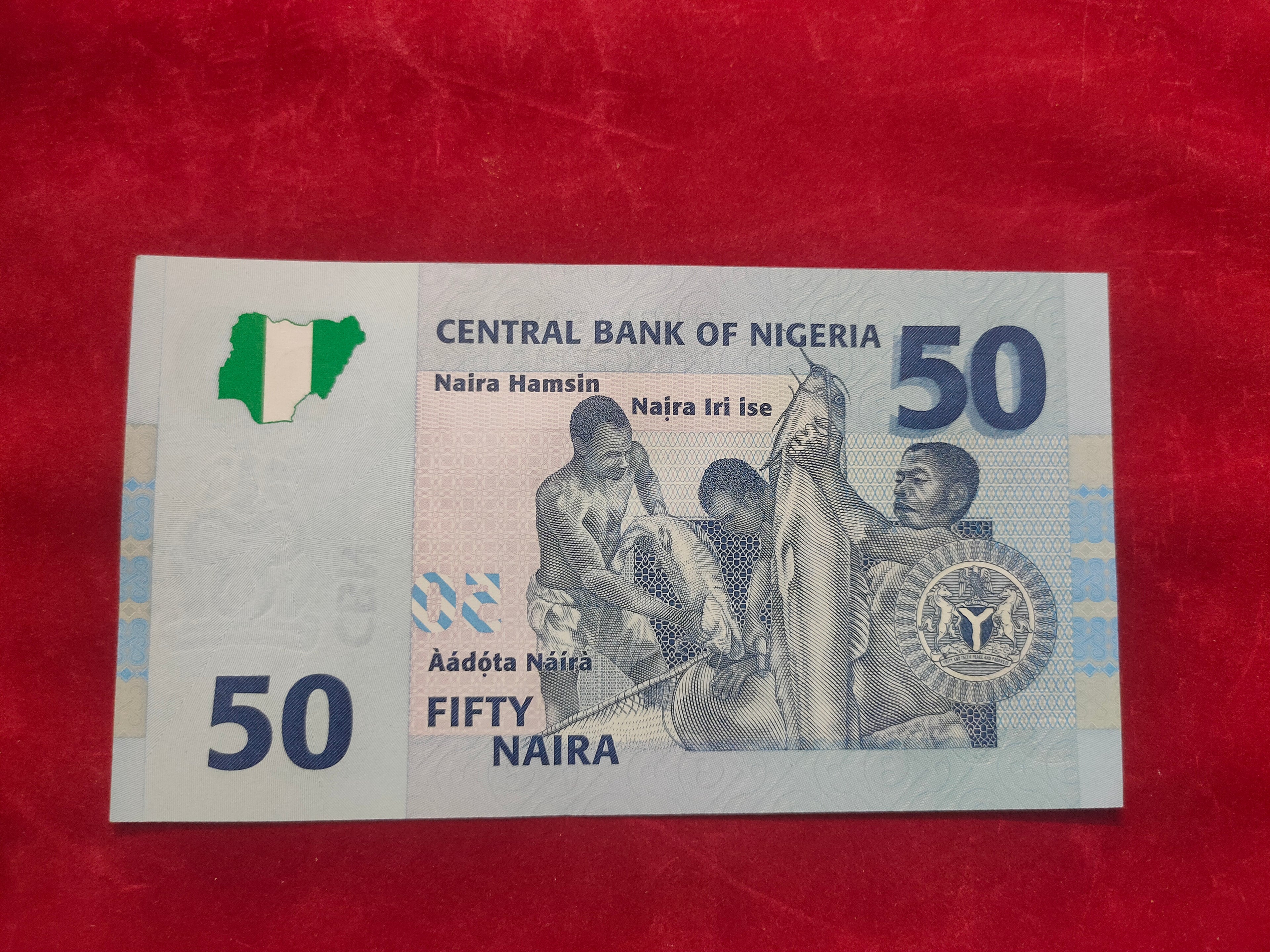 CENTRAL BANK OF NIGERIA 50 (C556)