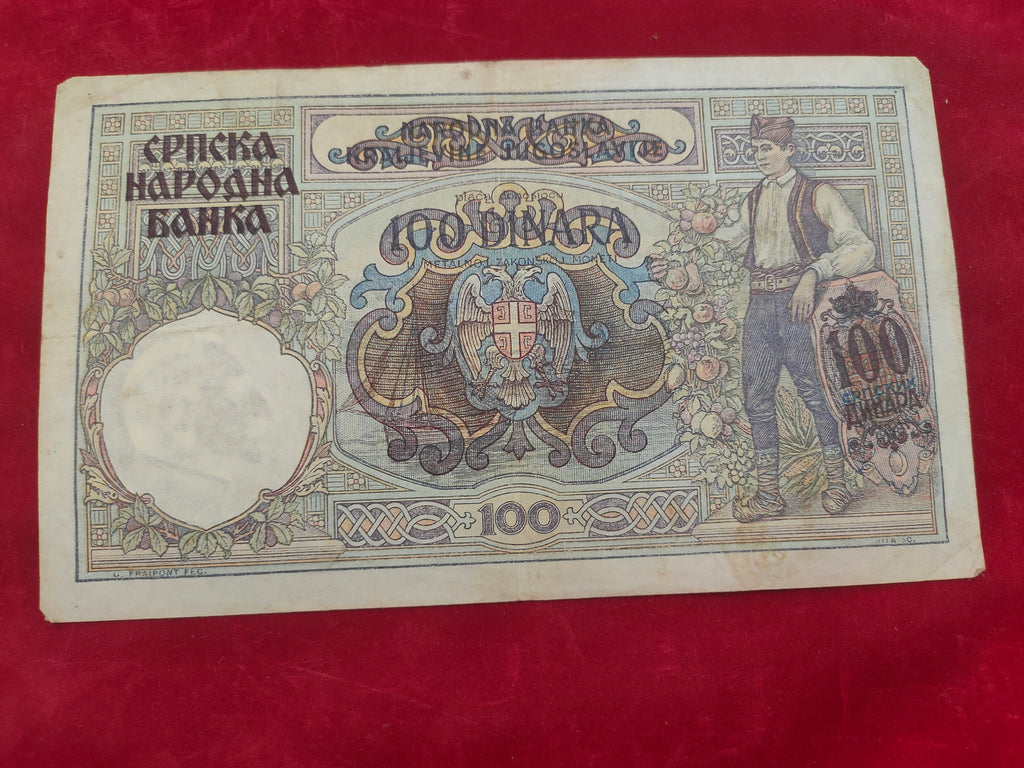 NATIONAL BANK OF SERBIA 100 DINARS (1002)