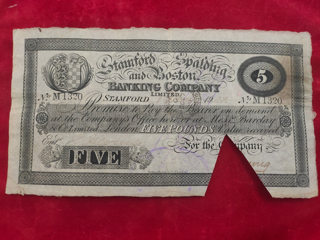 BANK OF ENGLAND 5 POUNDS (Y063)