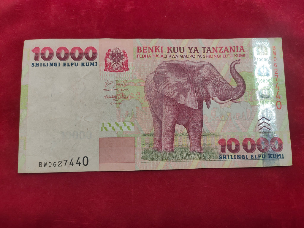 BANK OF TANZANIA 10000 SHILINGI (999)