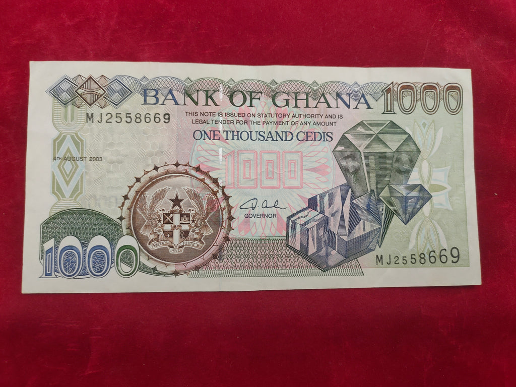 BANK OF GHANA 1000 CEDIS (999)