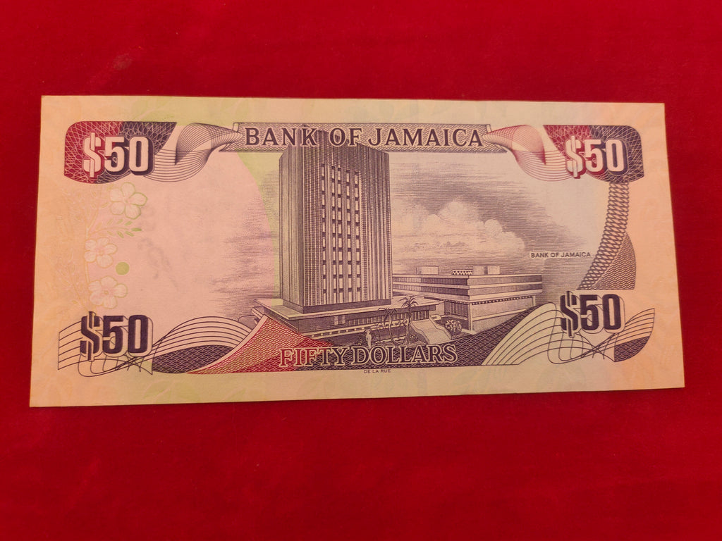 BANK OF JAMAICA 50 DOLLARS (283/648)