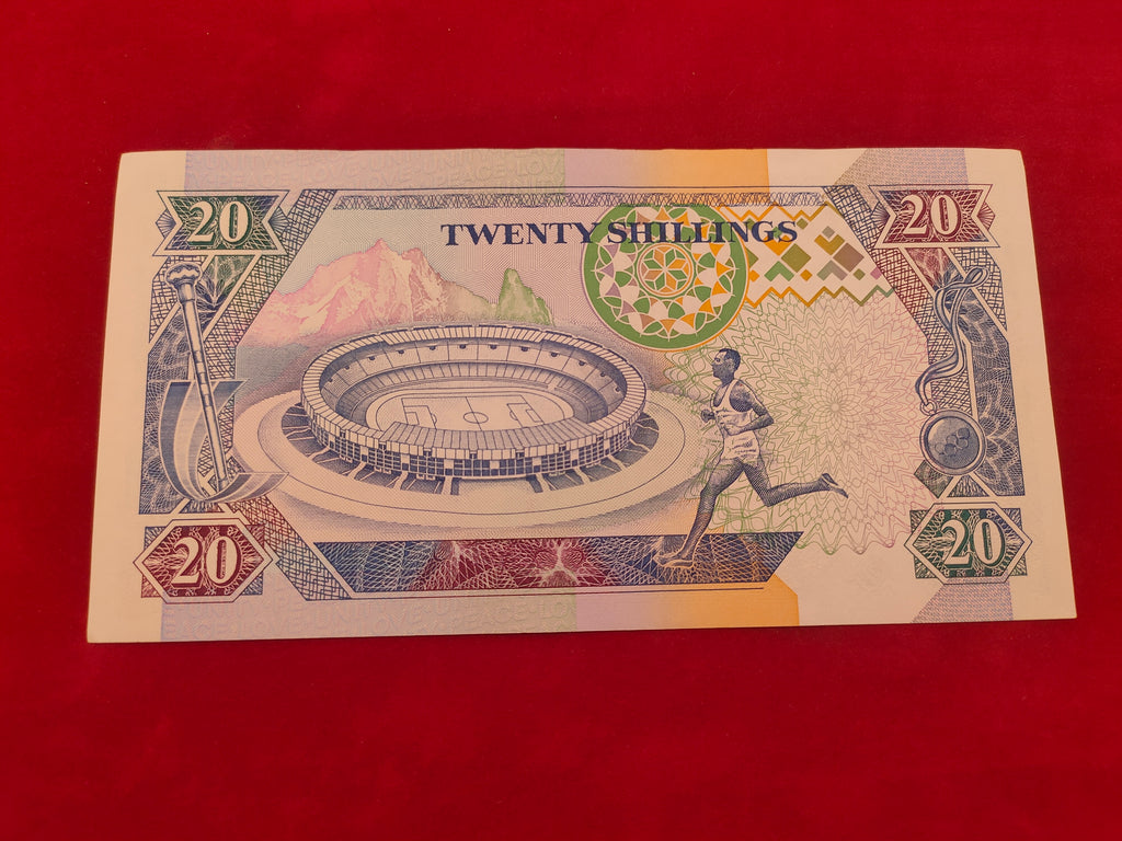 BANK OF KENYA 20 SHILLINGS (601)