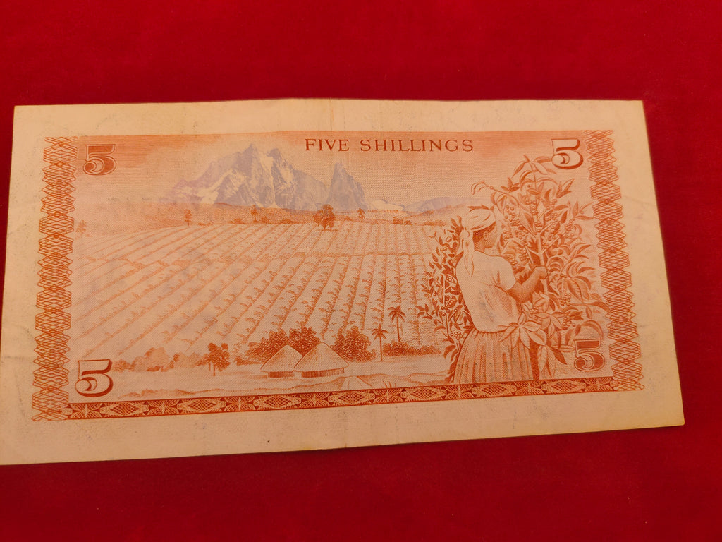 BANK OF KENYA 5 SHILINGI (602)