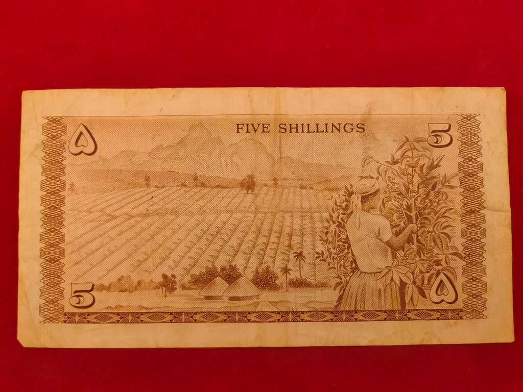 BANK OF KENYA 5 SHILINGI (602)