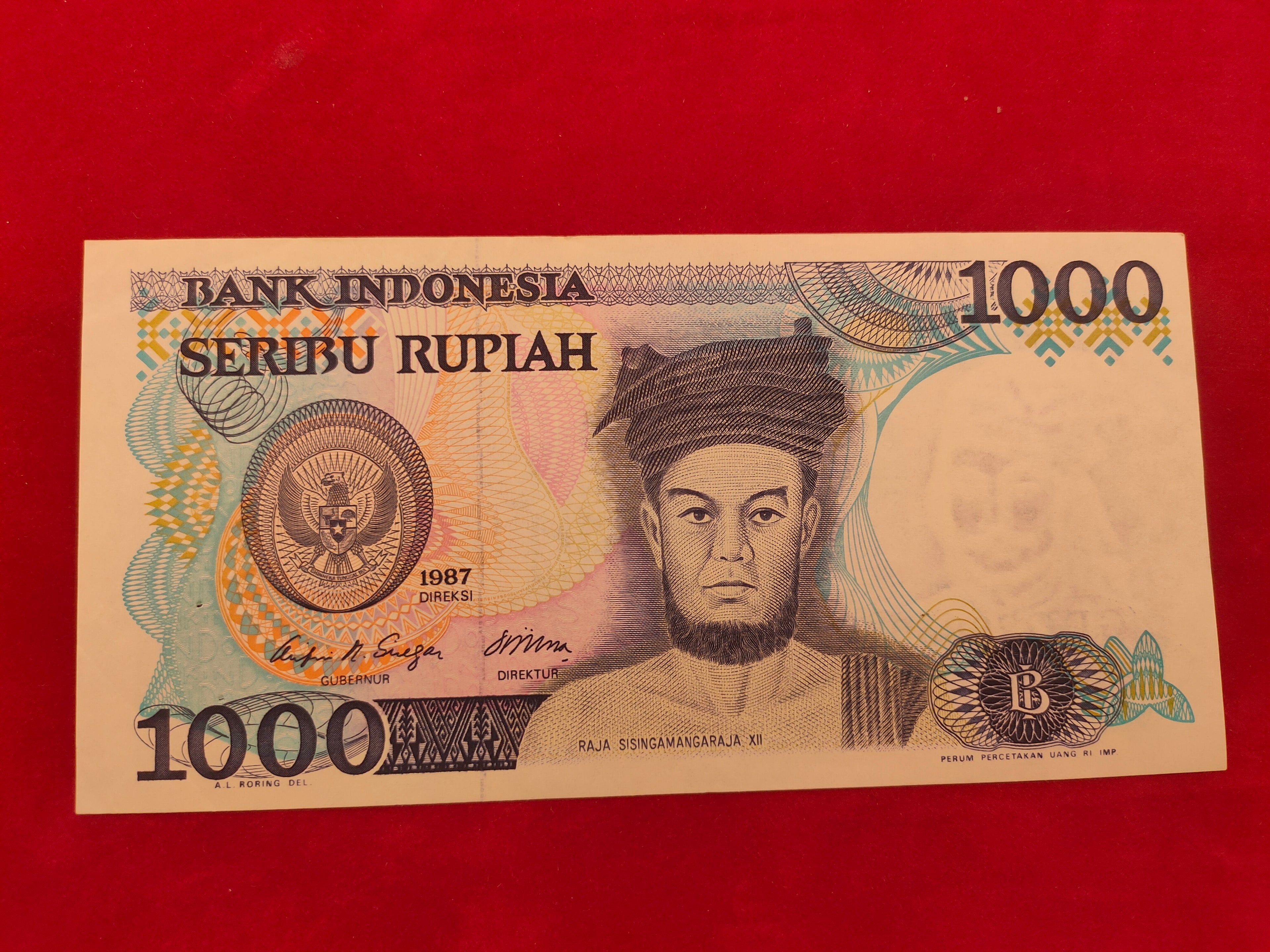 BANK OF INDONESIA 1000 RUPIAH (723)