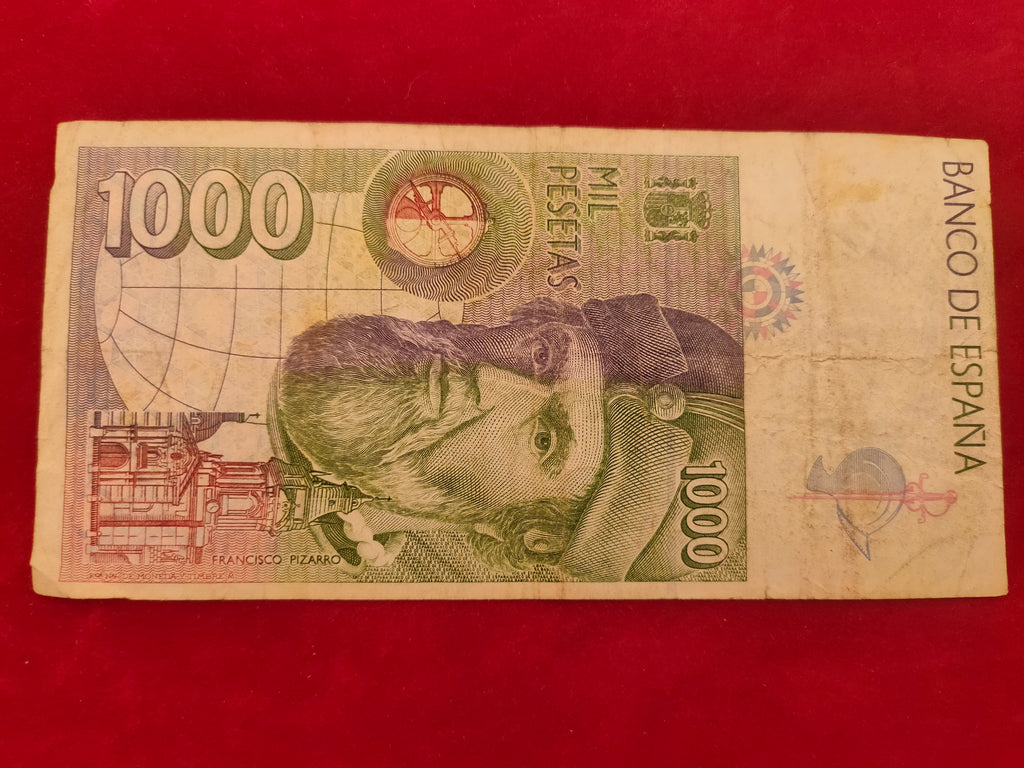 BANK OF SPAIN 1000 PESETAS (1163)