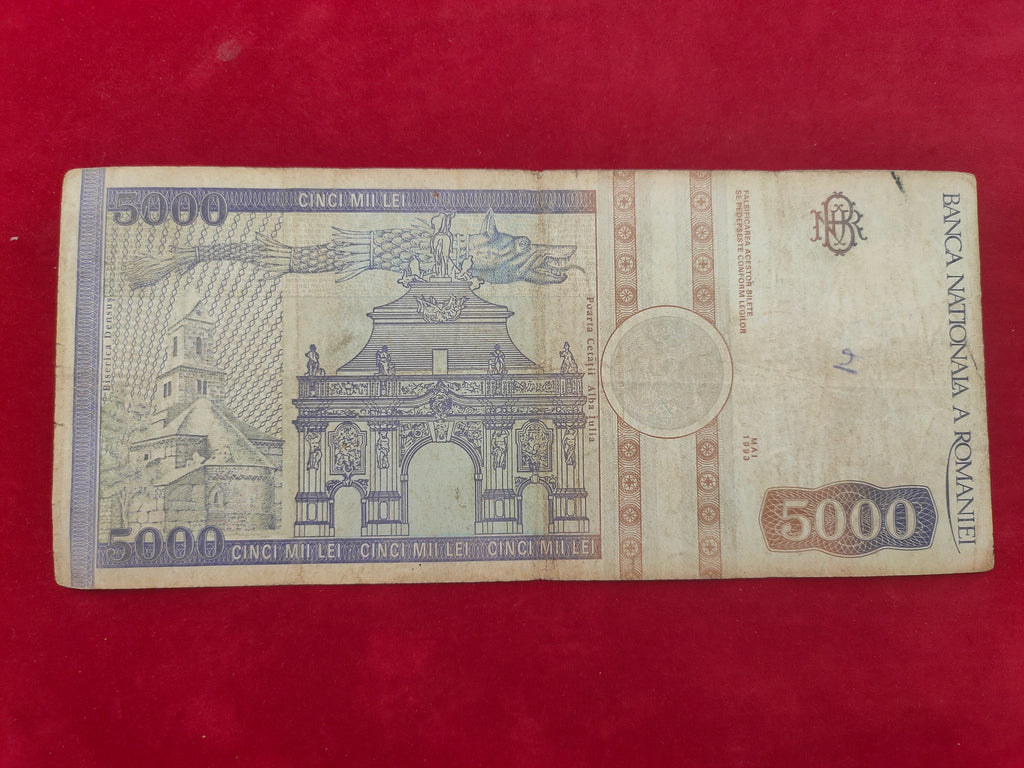 NATIONAL BANK OF ROMANIA 5000 LEI (C835)