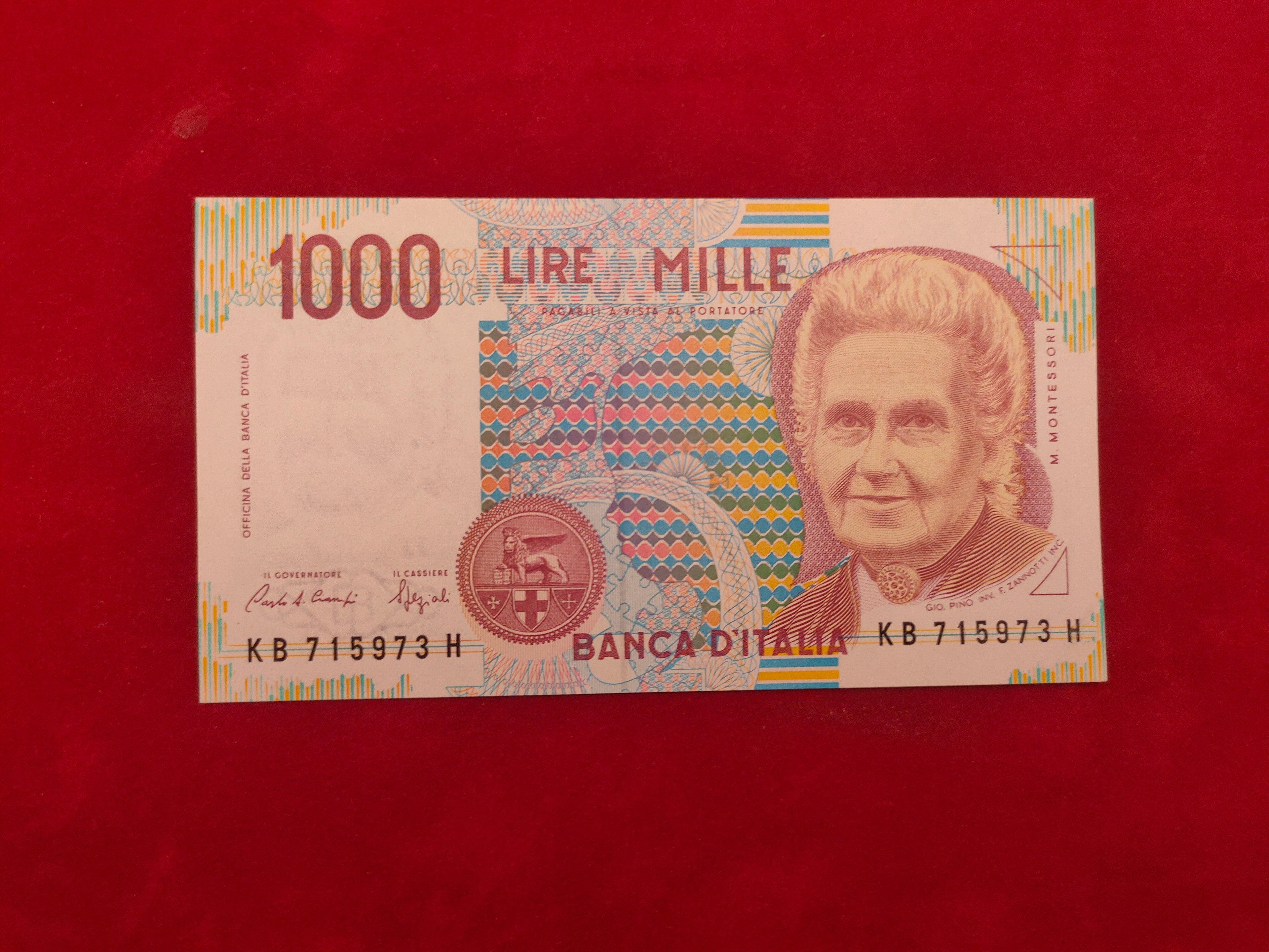 BANK OF ITALY 1000 LIRE (C571)