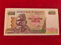 RESERVE BANK OF ZIMBABWE 500 DOLLARS (C572)