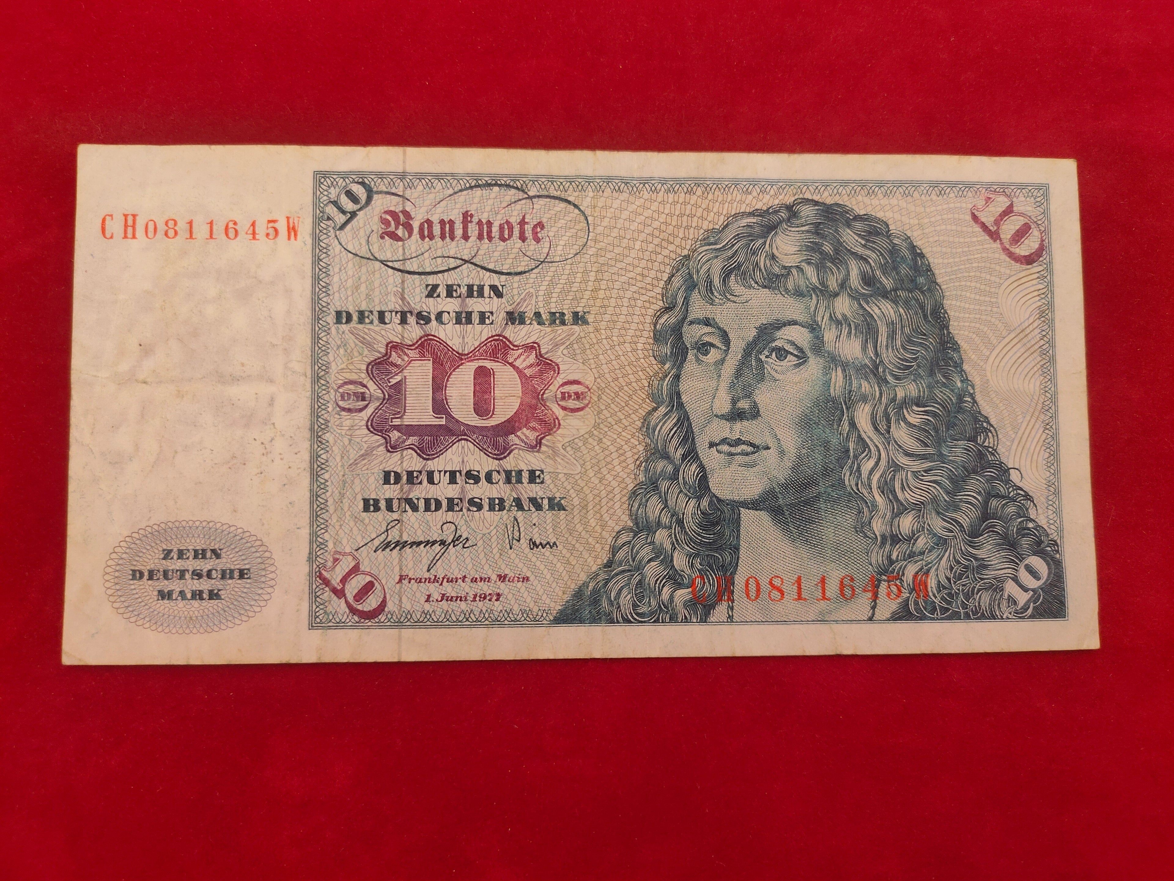 BANK OF GERMANY 10 MARK (828)