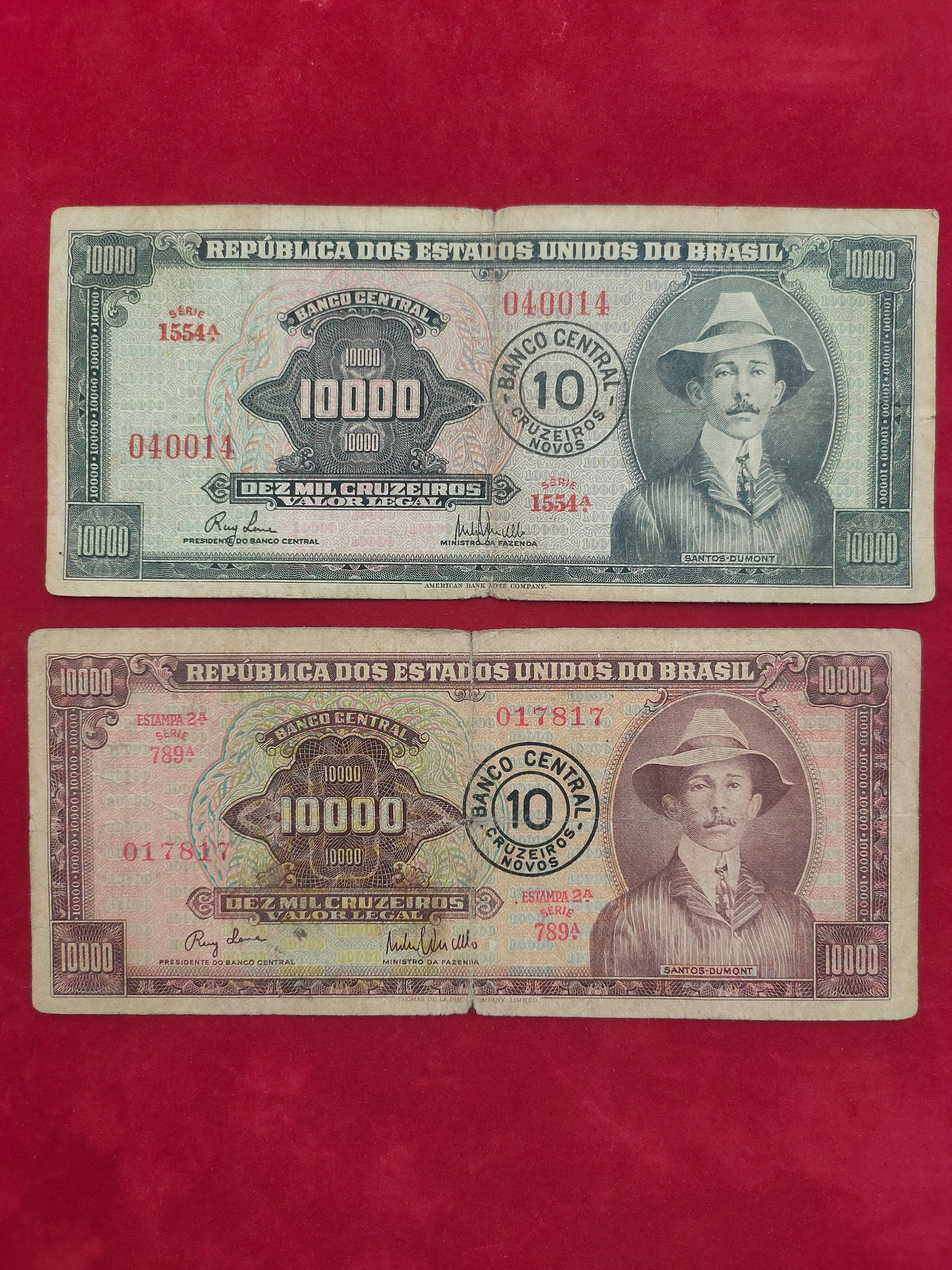 BANK OF BRASIL 20, 50, 100, 10000