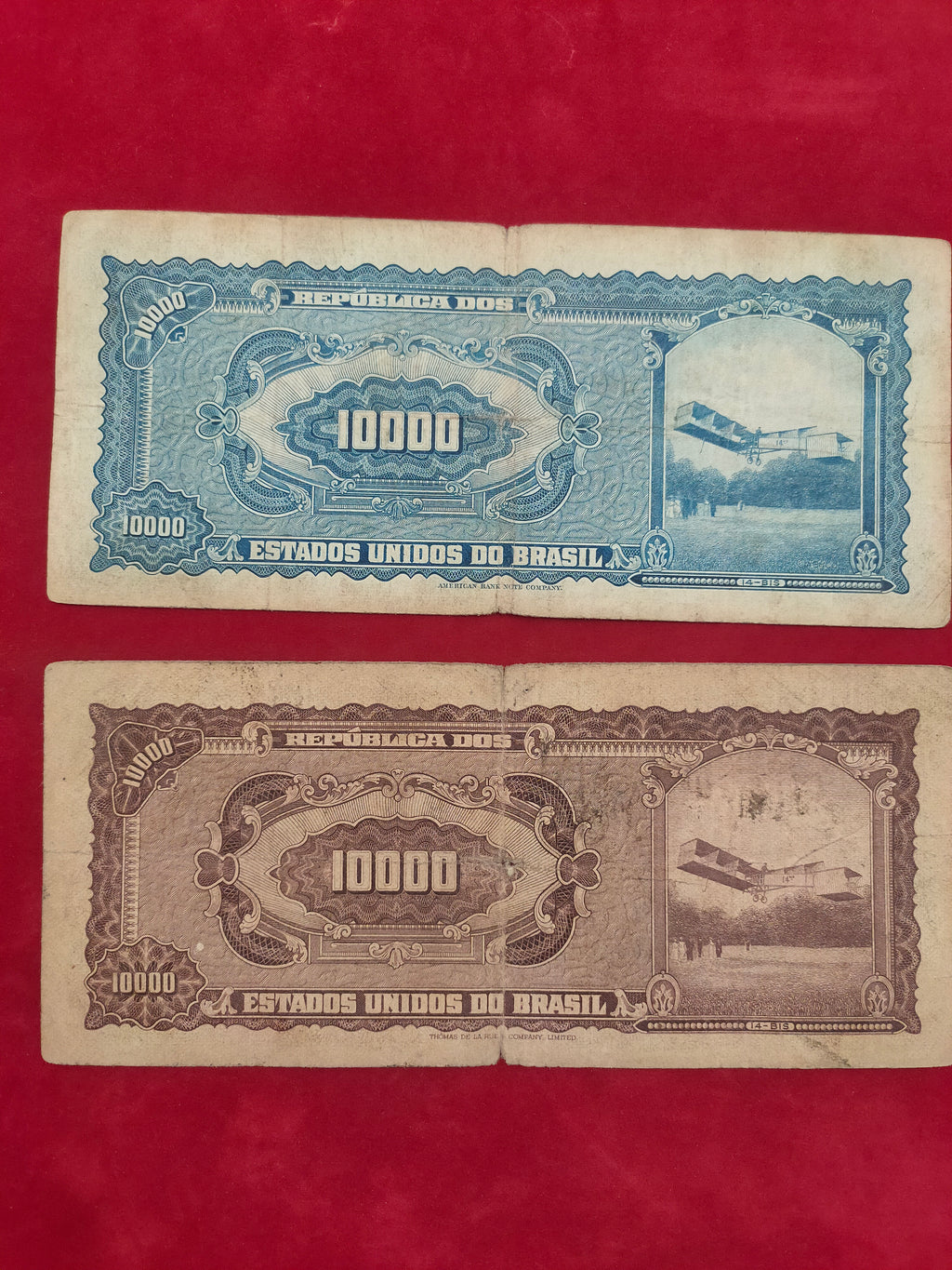 BANK OF BRASIL 20, 50, 100, 10000