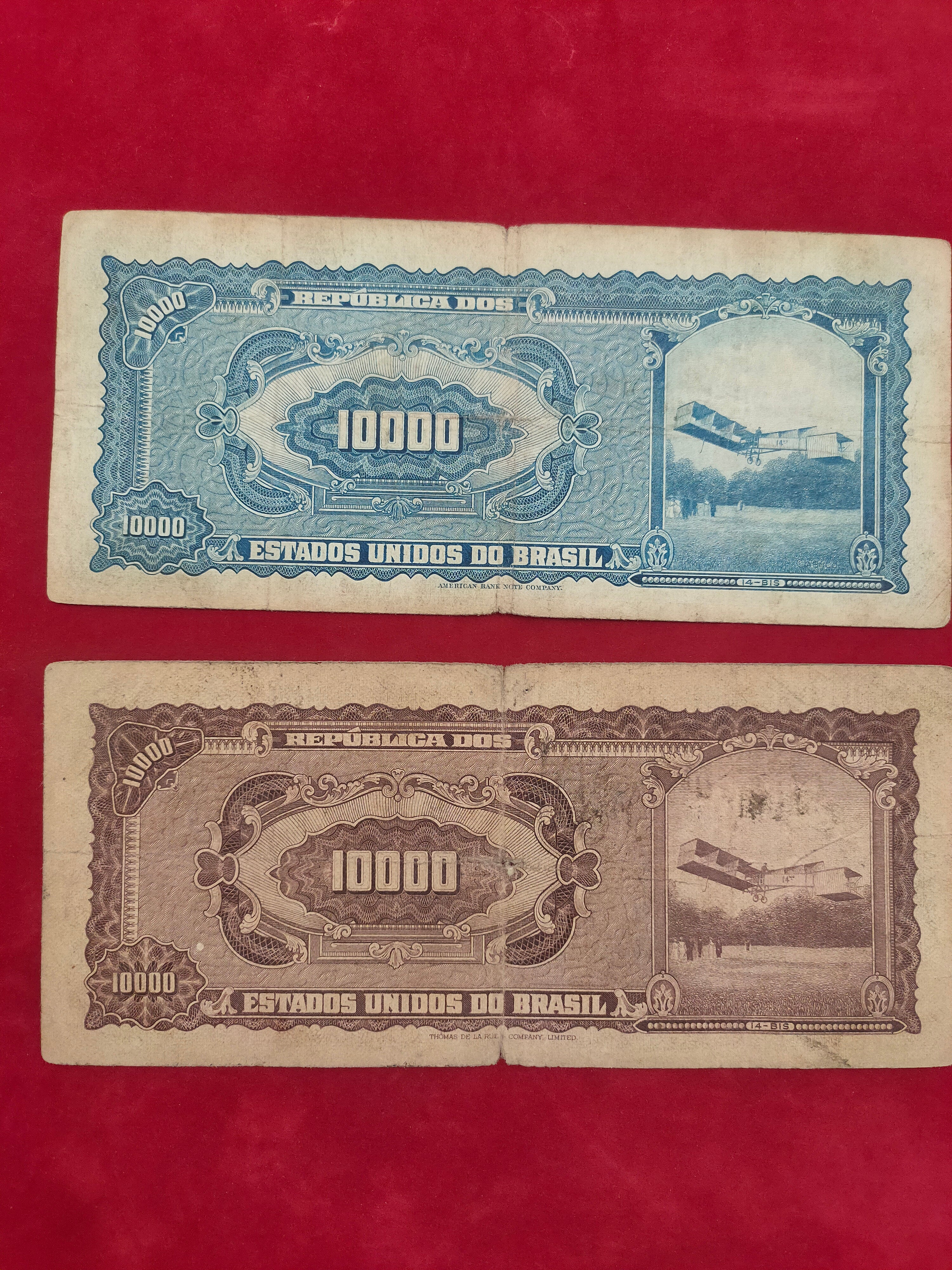 BANK OF BRASIL 20, 50, 100, 10000