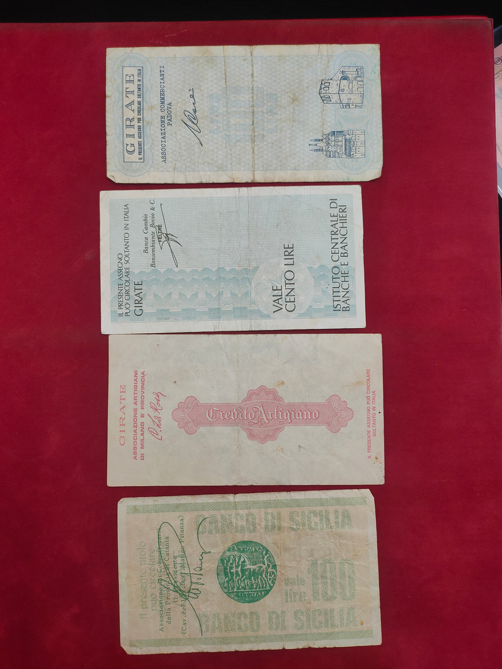 BANK OF SOCILIA 150, 100 (1197)