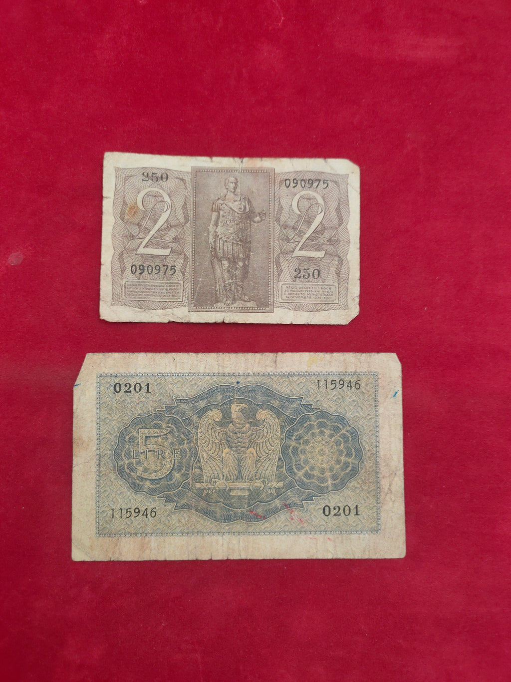 BANK OF ITALY 2, 5 LIRE (1198)