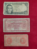 BANK OF SPAIN 5, 10  PESETAS (1198)