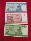 BANK OF ZIMBABWE 2, 5, 20, 100, 500 DOLLARS (936)