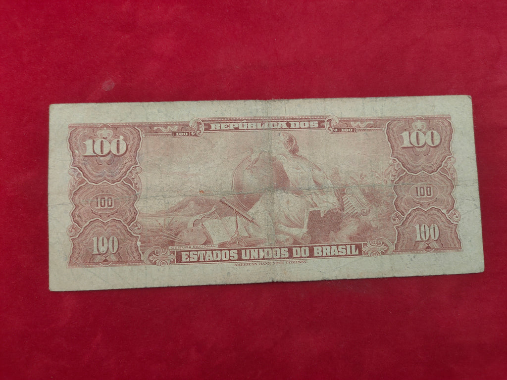 BANK OF BRASIL 100 CRUZEIROS (1139)
