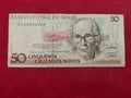 BANK OF BRASIL 50 CRUZADOS (D538)