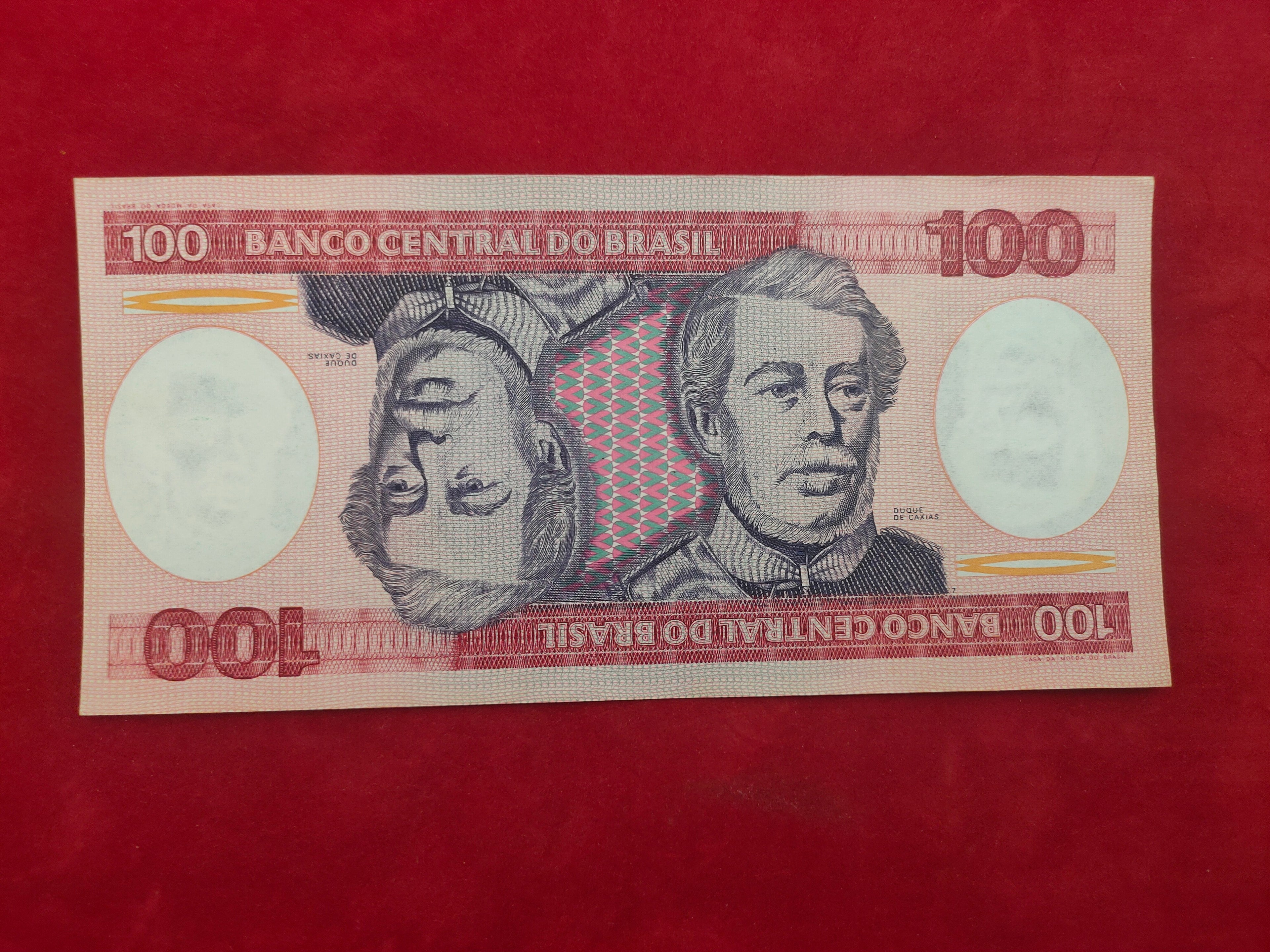 BANK OF BRASIL 100 CRUZADOS (D540)