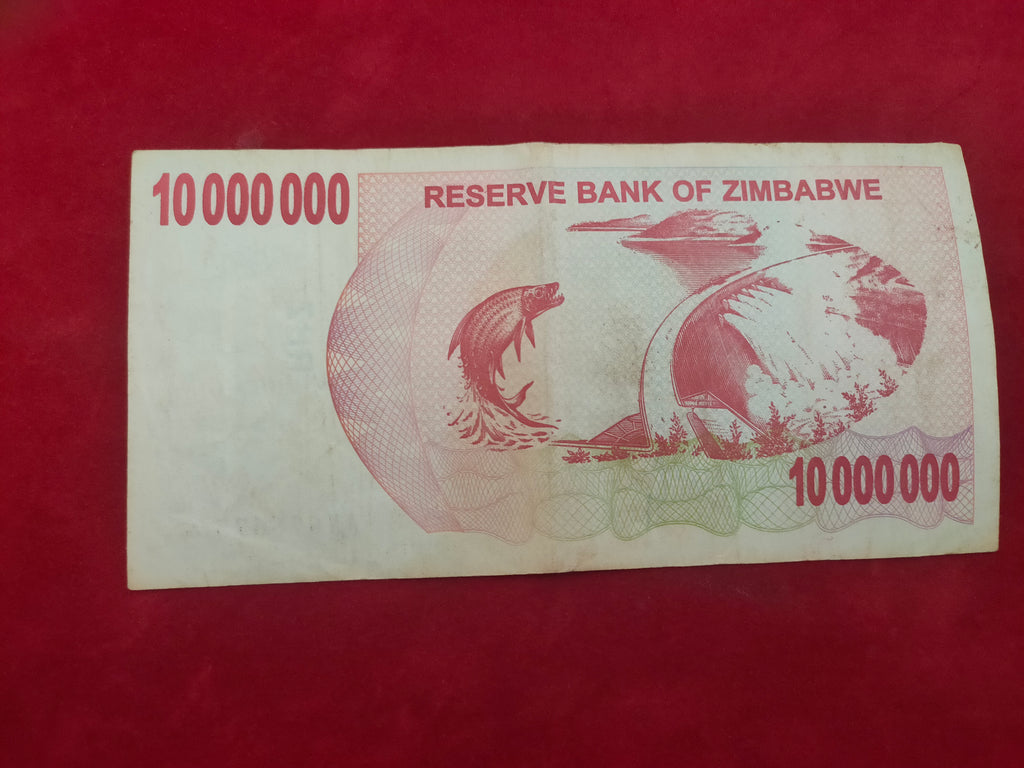 RESERVE BANK OF ZIMBABWE 10 000 000 (D708)