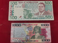 BANK OF SIERRA LEONE 500, 1000, 5000, 10000 LEONES (629)