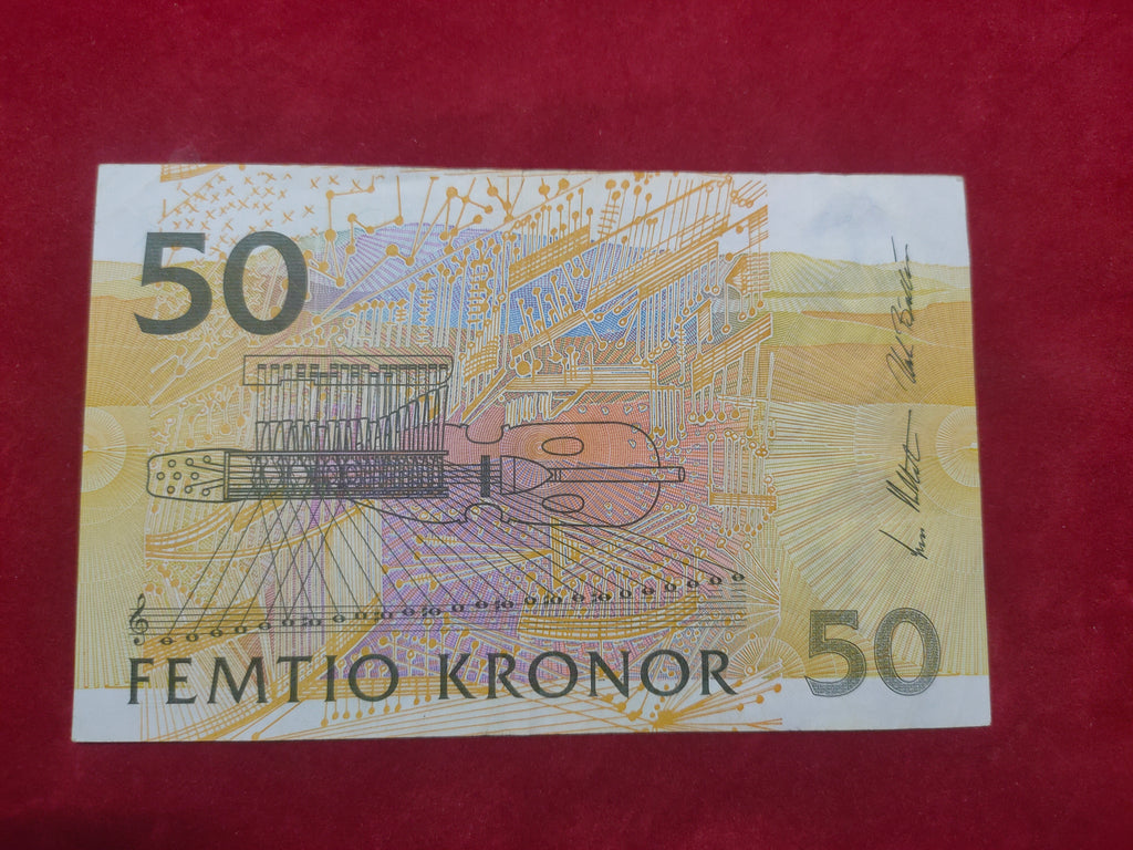 BANK OF SWEDEN 50 KRONOR (D841)