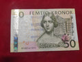 BANK OF SWEDEN 50 KRONOR (D847)