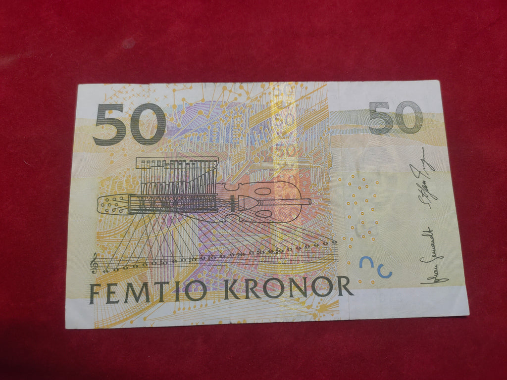 BANK OF SWEDEN 50 KRONOR (D847)