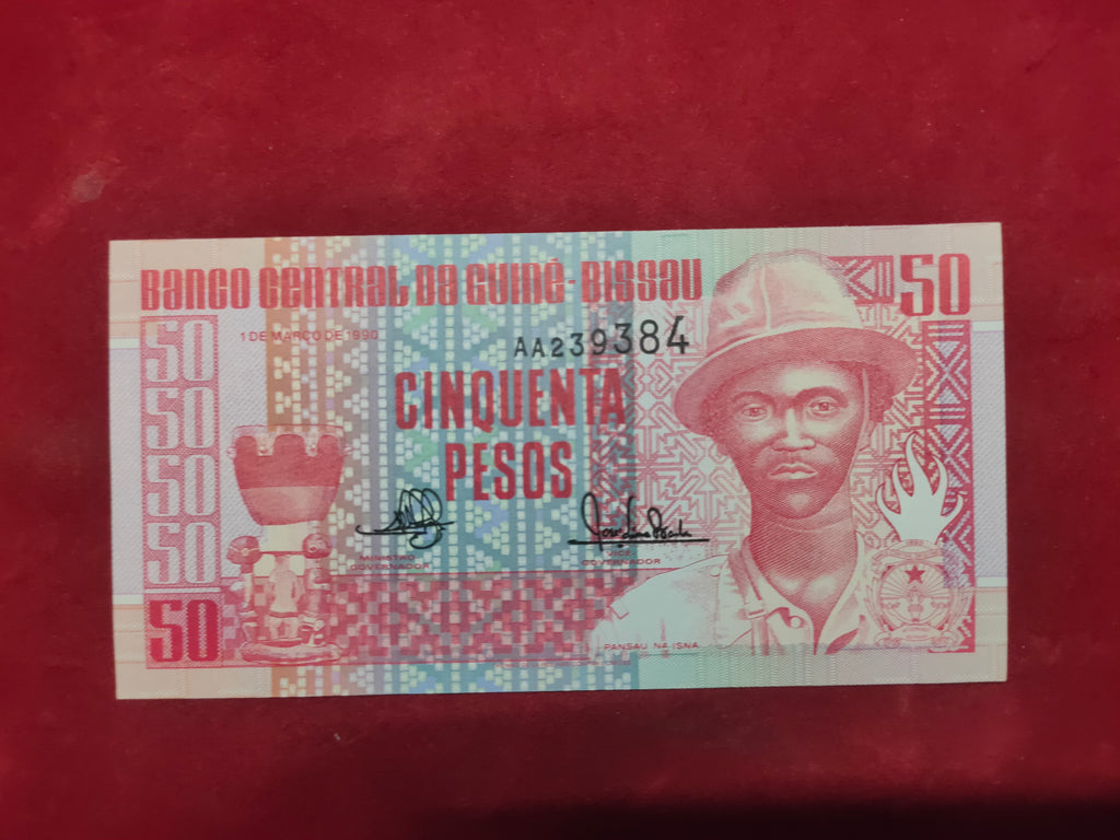 CENTRAL BANK OF GUINE BISSAU 59 PESOS (C253)