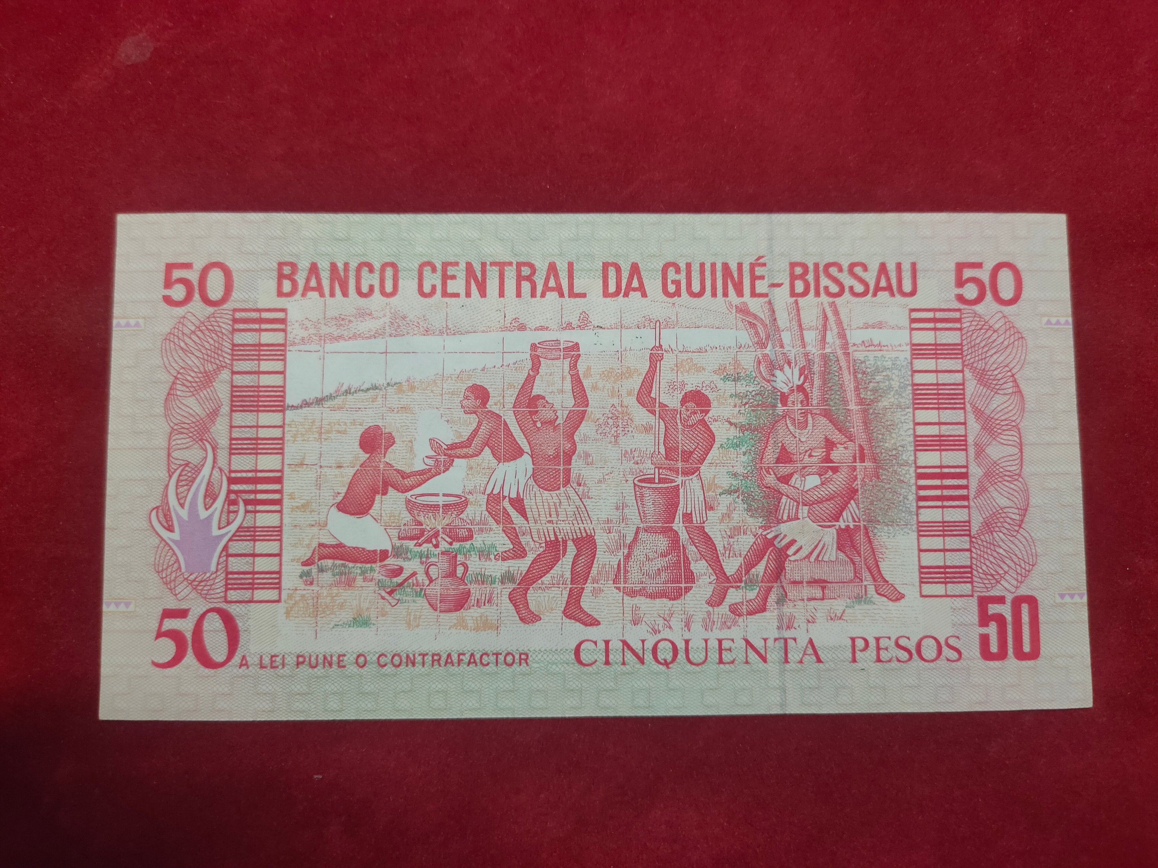 CENTRAL BANK OF GUINE BISSAU 59 PESOS (C253)