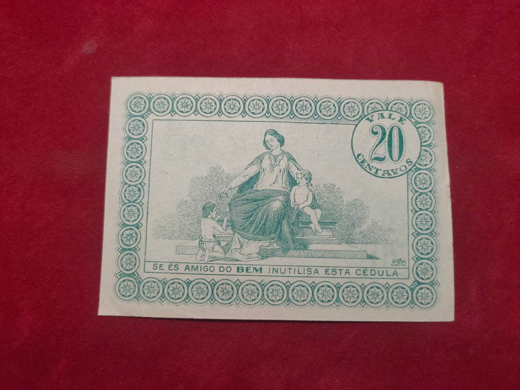 BANK OF MUNICIPALITY 20 CENTAVOS