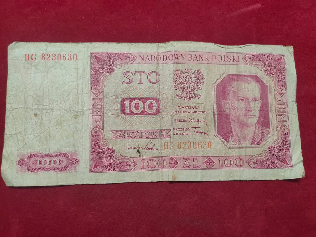 BANK OF POLAND 100  ZLOTYCH (V054)