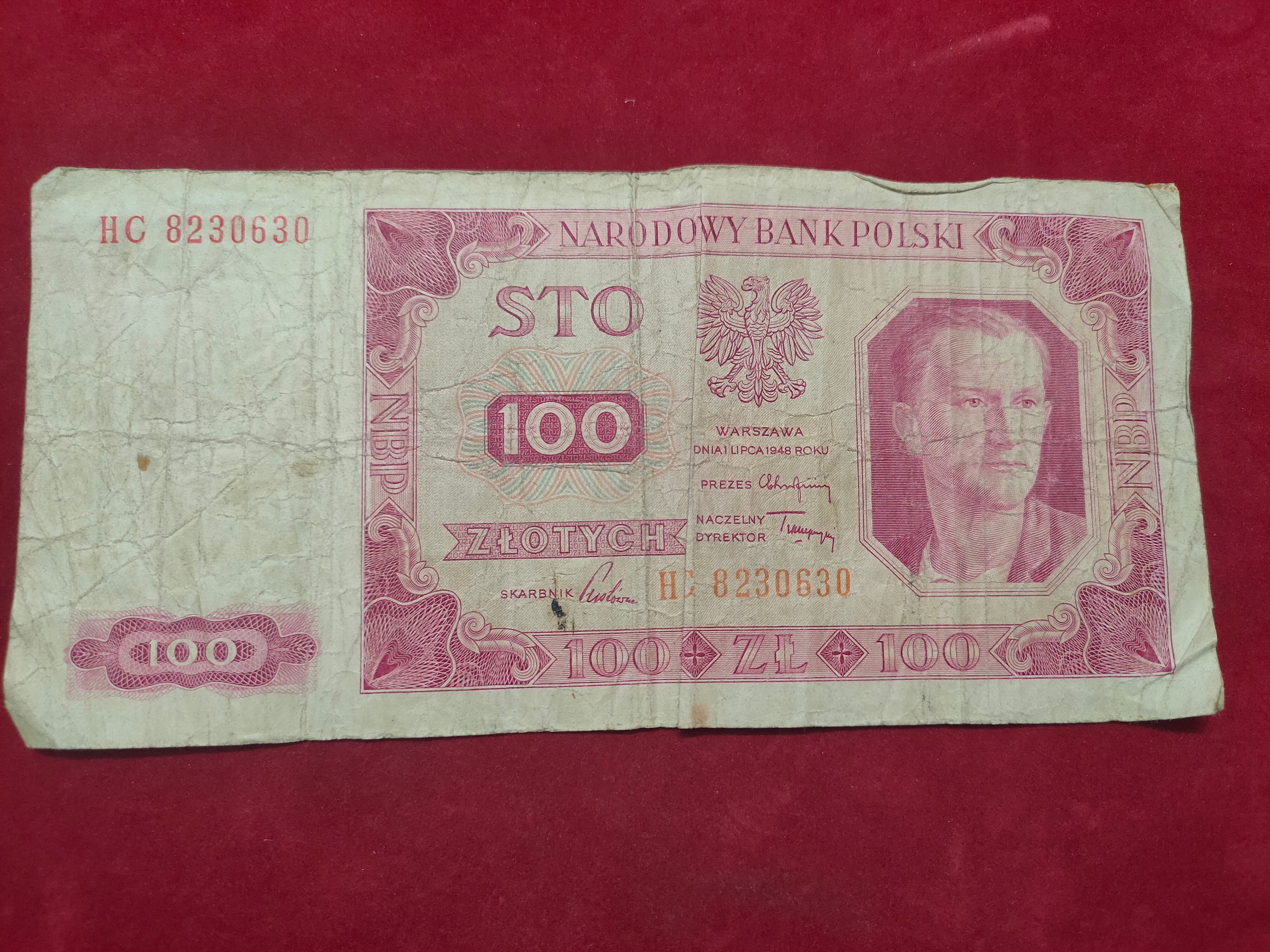 BANK OF POLAND 100  ZLOTYCH (V054)