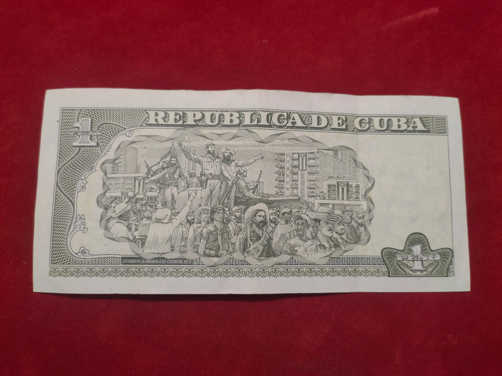 BANK OF CUBA 1 PESOS