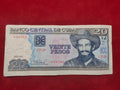 CENTRAL BANK OF CUBA 20 PESOS