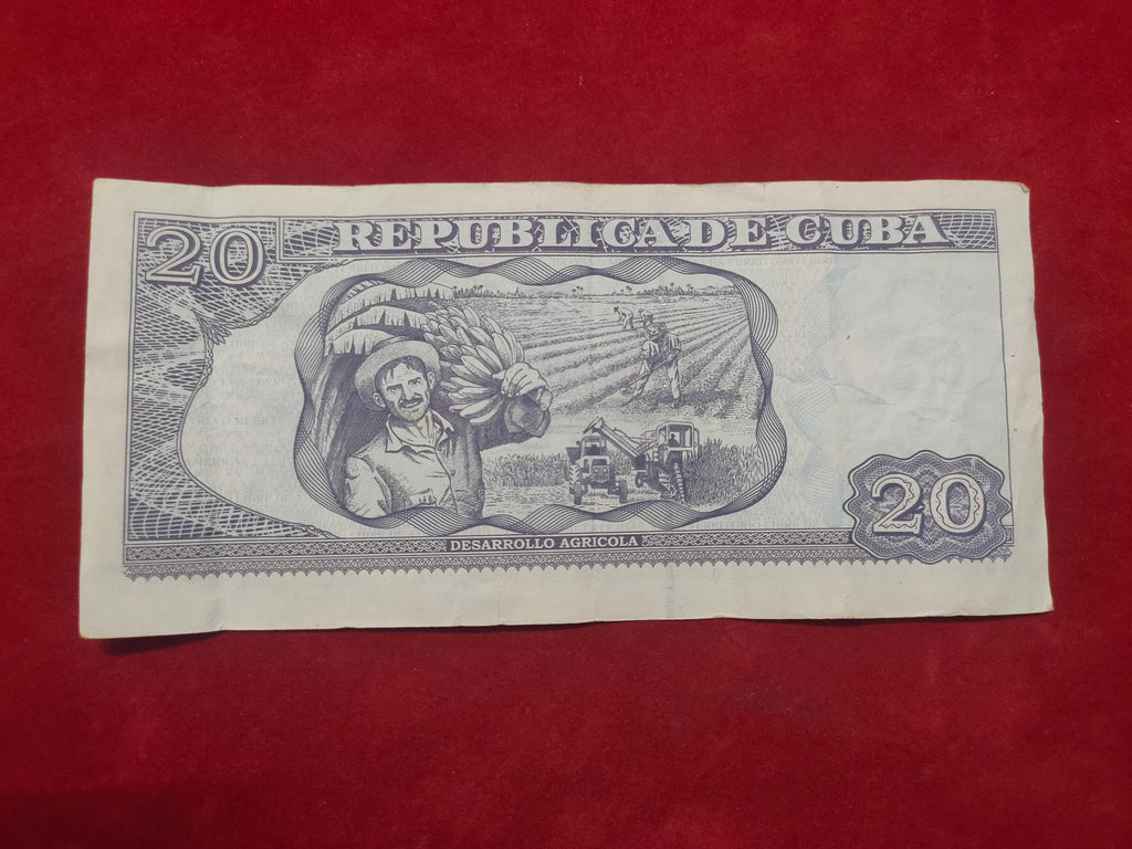 CENTRAL BANK OF CUBA 20 PESOS