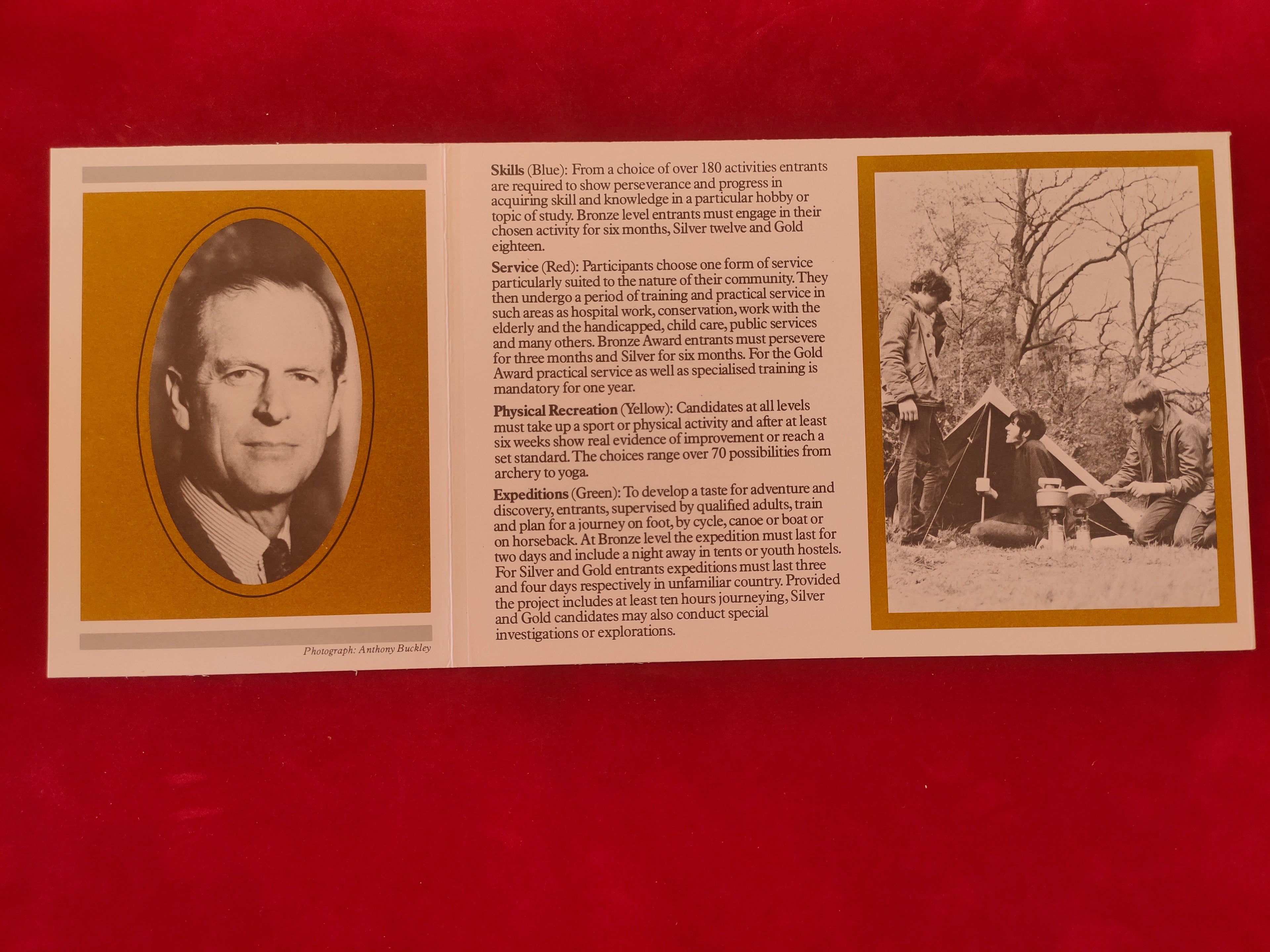 The Duke Of Edinburgh's Award 1980 Mint Stamps