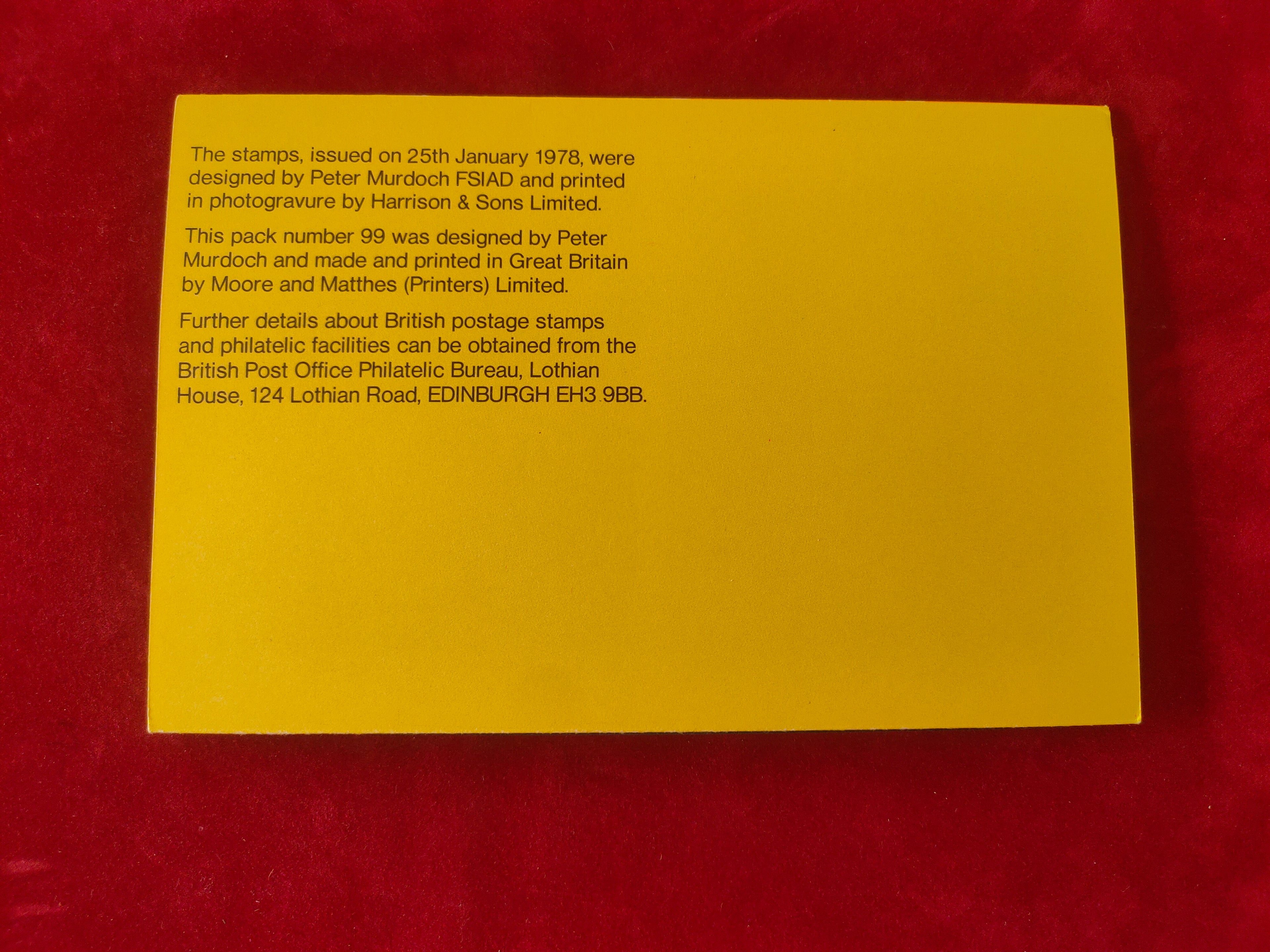 First Day cover- Energy-25th January 1978.