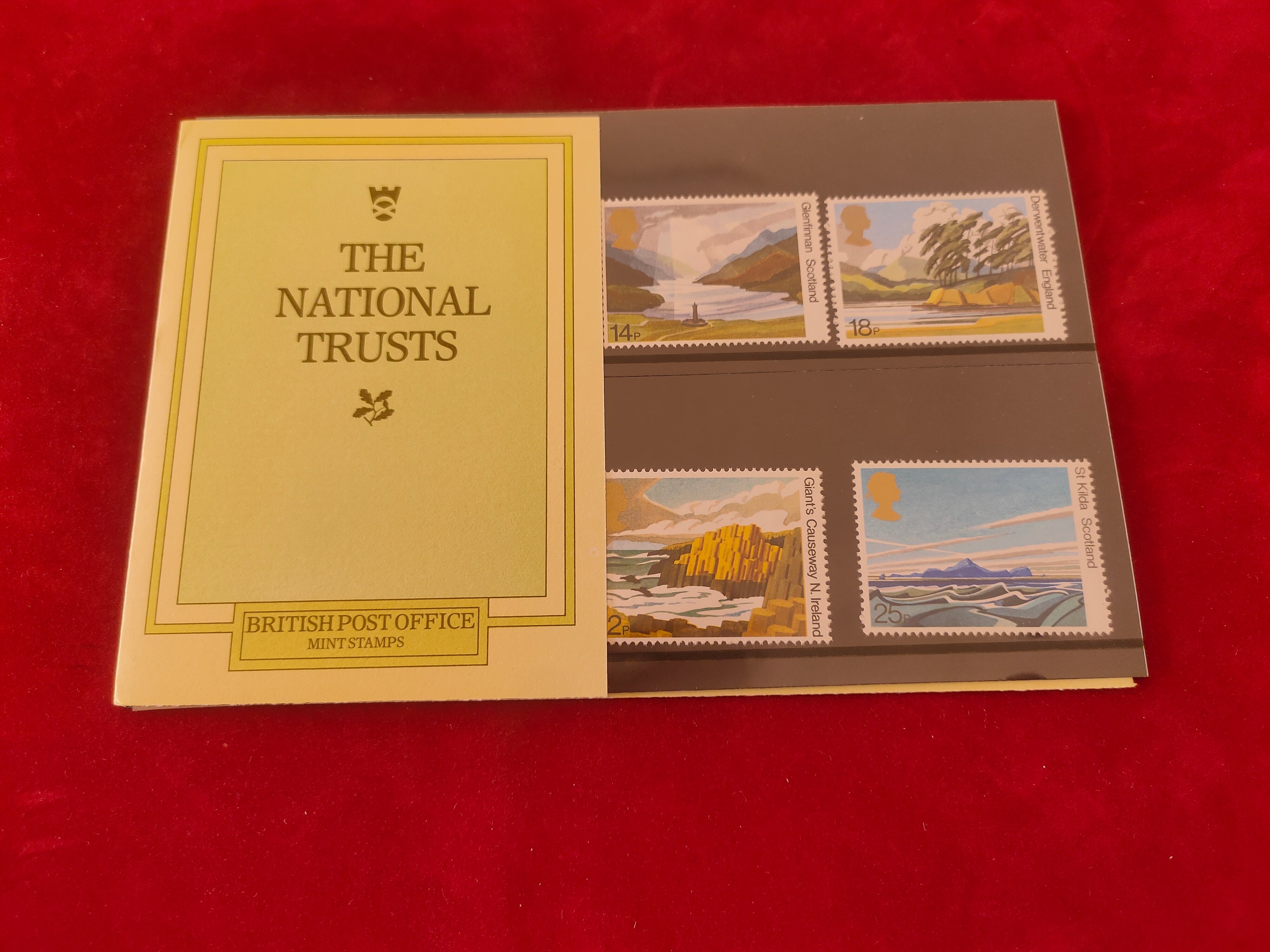 GB 1981 NATIONAL TRUST PRESENTATION PACK 127 SG 1155-1159 MINT STAMP SET # 127
