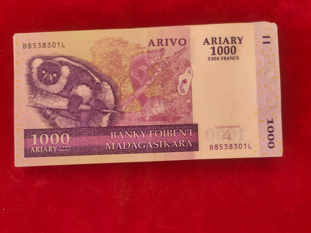 BANK OF MADAGASIKARA 100 ARIARY