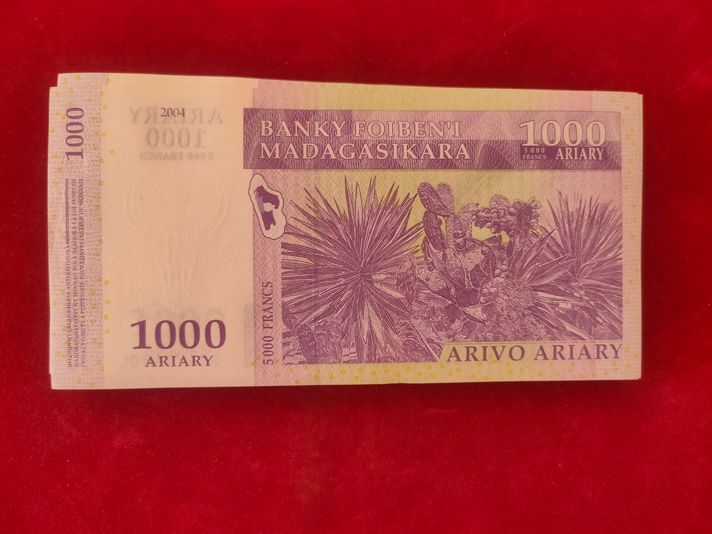 BANK OF MADAGASIKARA 100 ARIARY