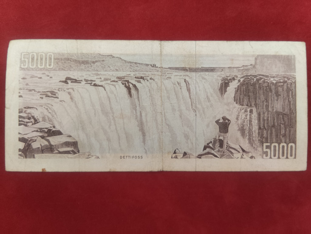 CENTRAL BANK OF ICELAND 5000 kronur (Y166)