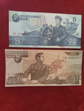 CENTRAL BANK OF NORTH KOREA 5 , 10 WON (C630)