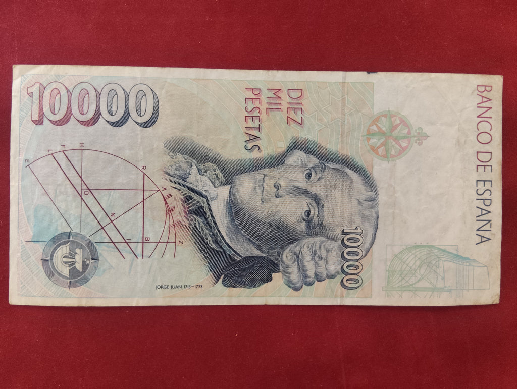 BANK OF SPAIN 10000 PESETAS (C480)