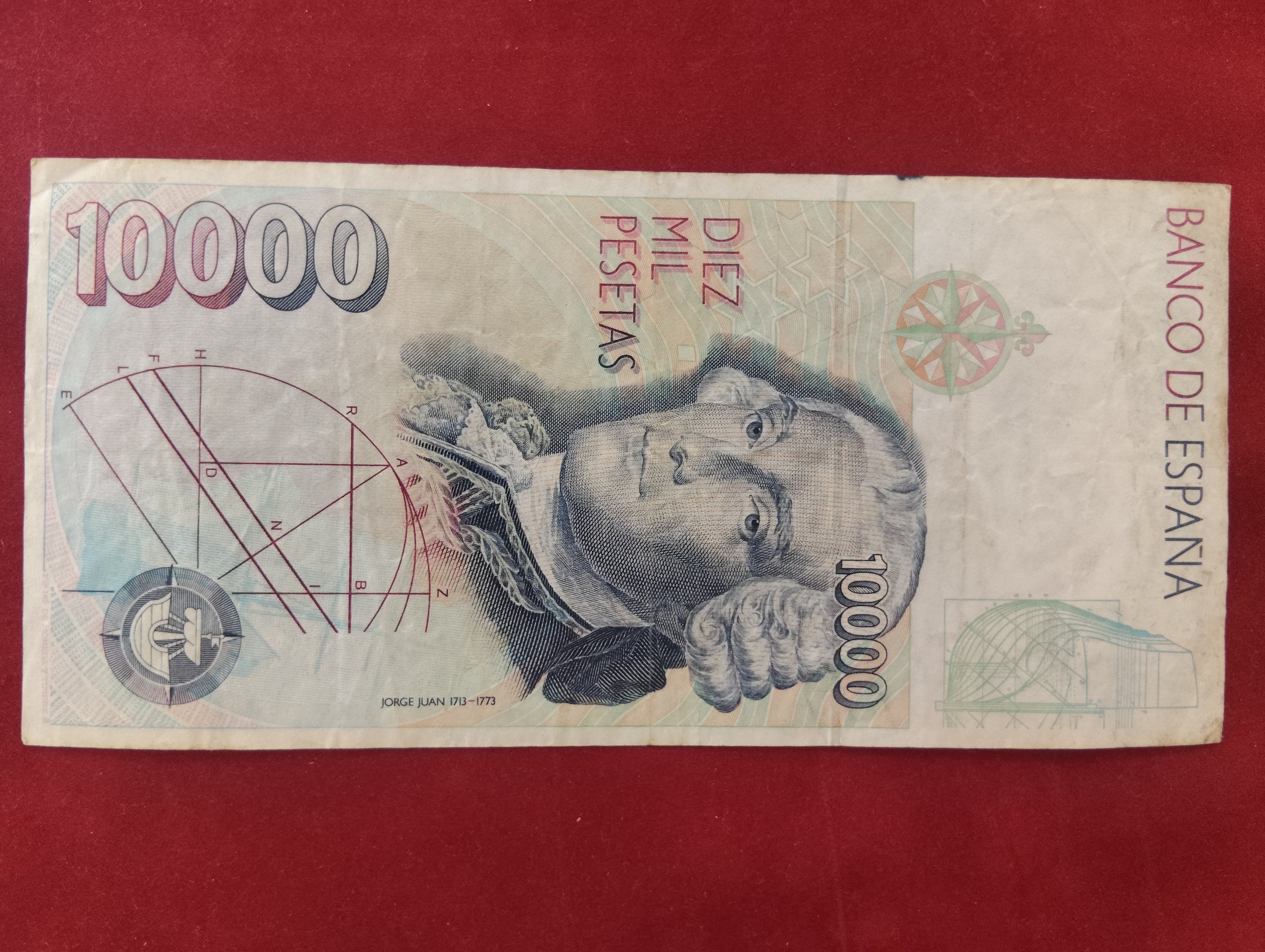BANK OF SPAIN 10000 PESETAS (C480)