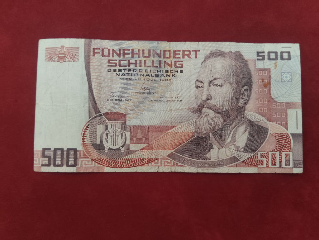 NATIONAL BANK OF AUSTRIA 500 SCHILLING (C507)
